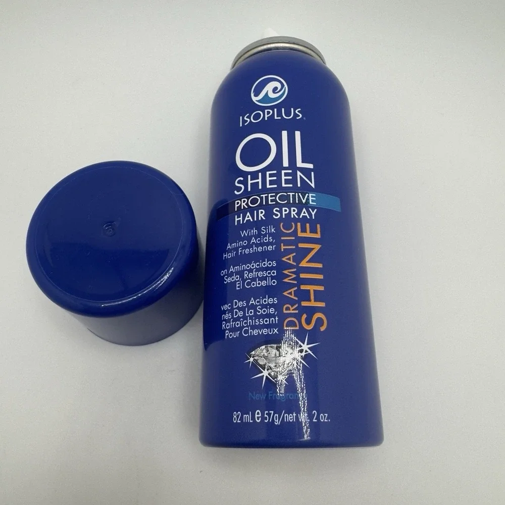 Isoplus Oil Sheen Protective Hair Spray Dramatic 2oz.